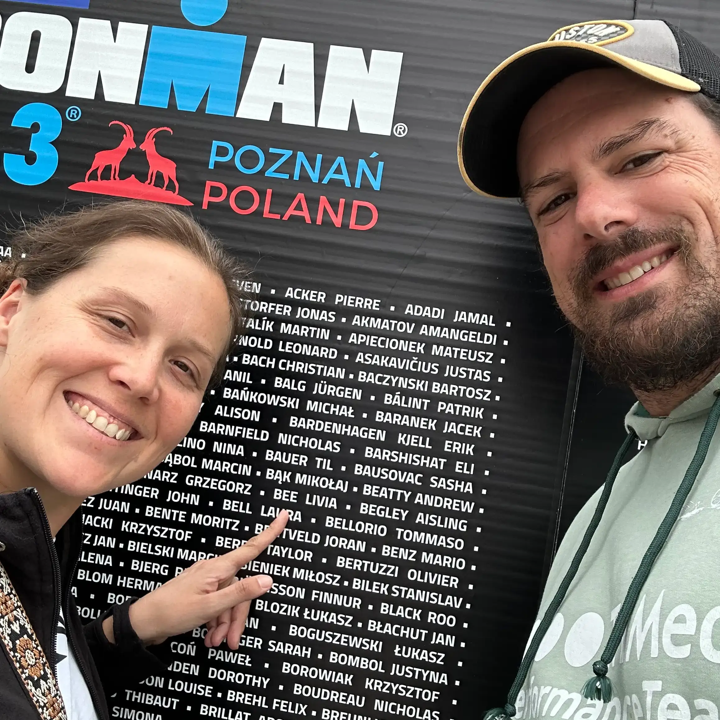 Livia Bee vom TriMeca Performance Team am IRONMAN 70.3 Poznań 2026